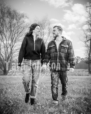 Garrett & MJ Engagement @ Willow Way - BW - TJP (60 of 74)