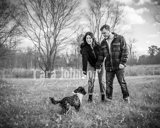 Garrett & MJ Engagement @ Willow Way - BW - TJP (59 of 74)