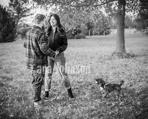 Garrett & MJ Engagement @ Willow Way - BW - TJP (62 of 74)