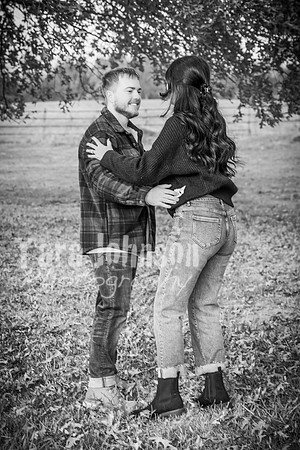 Garrett & MJ Engagement @ Willow Way - BW - TJP (67 of 74)