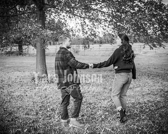Garrett & MJ Engagement @ Willow Way - BW - TJP (65 of 74)
