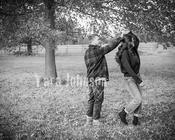 Garrett & MJ Engagement @ Willow Way - BW - TJP (66 of 74)