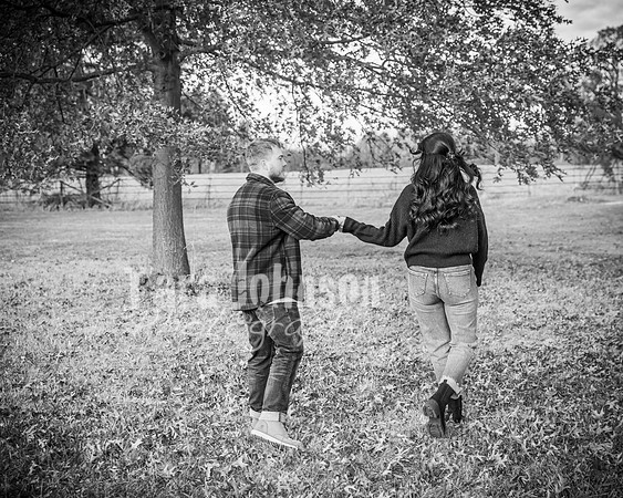 Garrett & MJ Engagement @ Willow Way - BW - TJP (64 of 74)