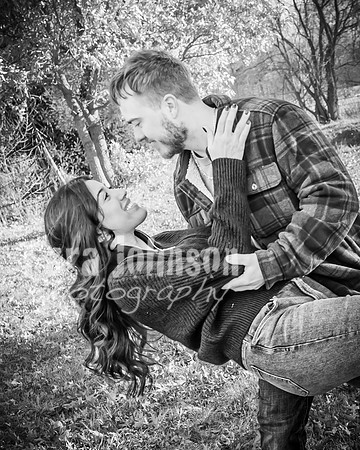 Garrett & MJ Engagement @ Willow Way - BW - TJP (69 of 74)