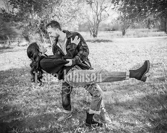 Garrett & MJ Engagement @ Willow Way - BW - TJP (68 of 74)