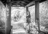 Sydney Moore @ Mill Race, Byers Homestead & Dodge Park #5 - BW - TJP (5 of 96)