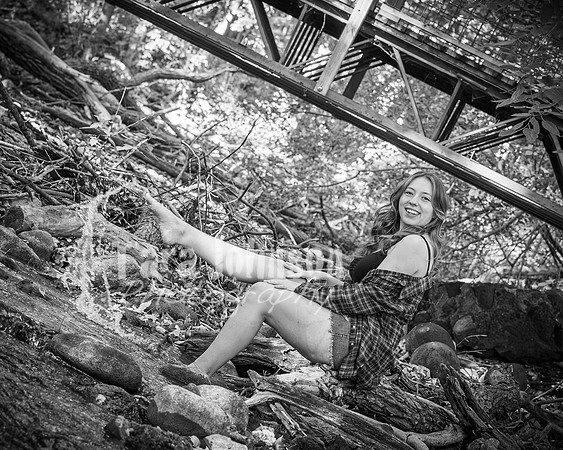 Sydney Moore @ Mill Race, Byers Homestead & Dodge Park #5 - BW - TJP (23 of 96)