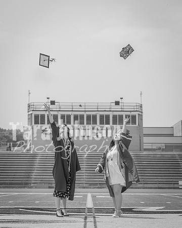 2025 Ava & Grace F Graduation Photos B&W (74 of 106)