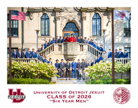 26 U of D Border - Six Year