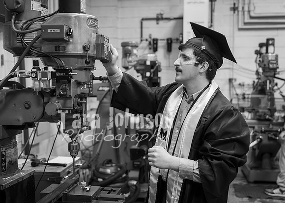Kera & Friends Grad Photos W25 B&W (222 of 259)
