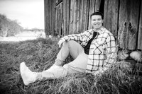 Ben Sanko - without Glasses - BW - TJP (5 of 30)