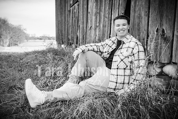 Ben Sanko - without Glasses - BW - TJP (5 of 30)