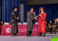26 U of D Jesuit Grad - Angle #2 - Diploma with Brother Boyton