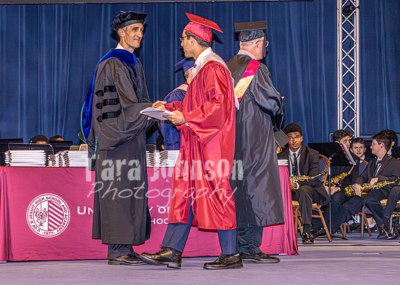 2026 U of D Grad - Angle #2 - Diploma with Principal Smith - TJP (2 of 234)
