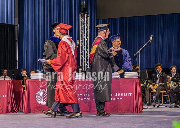 2026 U of D Grad - Angle #2 - Diploma with Principal Smith - TJP (10 of 234)