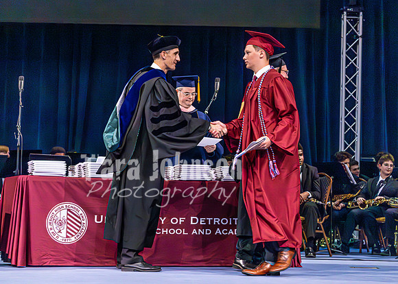 2026 U of D Grad - Angle #2 - Diploma with Principal Smith - TJP (9 of 234)