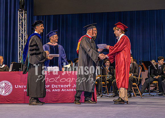 2026 U of D Grad - Angle #2 - Diploma with Brother Boyton - TJP (134 of 143)