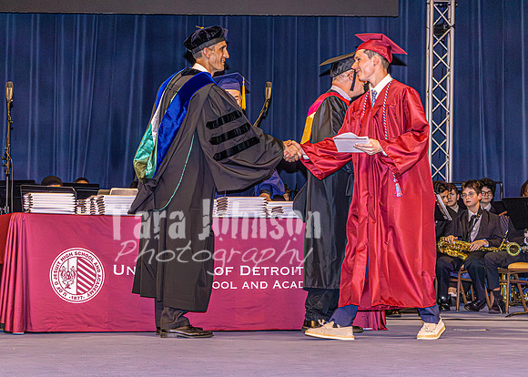 2026 U of D Grad - Angle #2 - Diploma with Principal Smith - TJP (36 of 234)