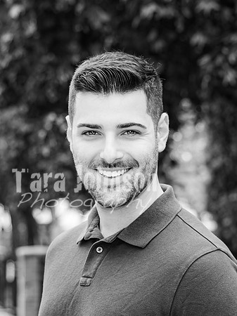 Josh McElyea - Professional Headshots (Outdoors) - BW - TJP (4 of 10)