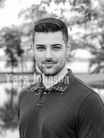 Josh McElyea - Professional Headshots (Outdoors) - BW - TJP (2 of 10)
