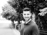 Josh McElyea - Professional Headshots (Outdoors) - BW - TJP