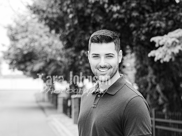 Josh McElyea - Professional Headshots (Outdoors) - BW - TJP (3 of 10)