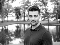Josh McElyea - Professional Headshots (Outdoors) - BW - TJP (1 of 10)