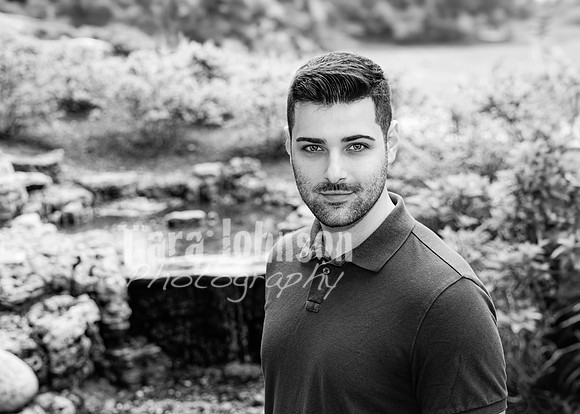 Josh McElyea - Professional Headshots (Outdoors) - BW - TJP (5 of 10)