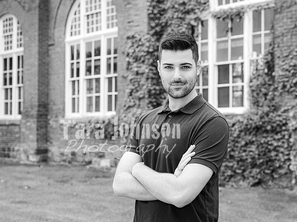 Josh McElyea - Professional Headshots (Outdoors) - BW - TJP (7 of 10)