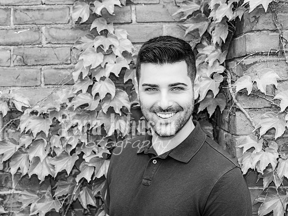 Josh McElyea - Professional Headshots (Outdoors) - BW - TJP (10 of 10)