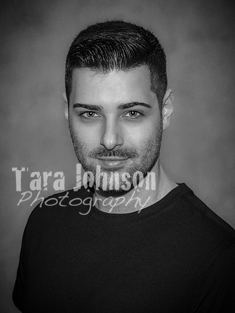 Josh McElyea - Professional Headshots (Studio) - BW - TJP (5 of 6)