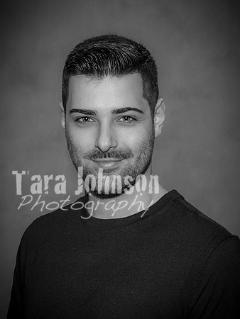 Josh McElyea - Professional Headshots (Studio) - BW - TJP (2 of 6)