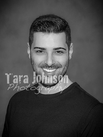 Josh McElyea - Professional Headshots (Studio) - BW - TJP (3 of 6)