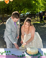 Dylan & Kendall Bailey - Cutting of the Cake - TJP (5 of 16)