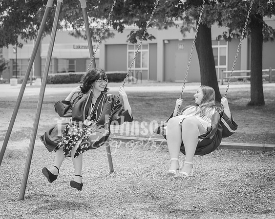 2025 Ava & Grace F Graduation Photos B&W (17 of 106)