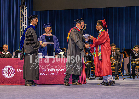 2026 U of D Grad - Angle 2 - Diploma with Brother Boyton - TJP (100 of 143)