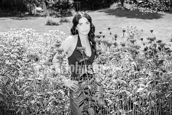 Margret Van Netten @ Terraces Flower Farm (BW-B) - TJP (1 of 100)
