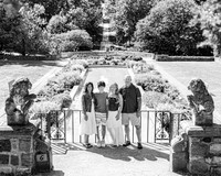 Schwartz Family @ Cranbrook House of Gardens - BW - TJP (8 of 18)
