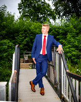 Justin Witt in Downtown Milford - Color