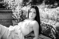 Hannah Horton @ Terraces Flower Farm & Cedar Island - BW - TJP (6 of 104)