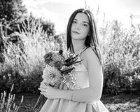 Hannah Horton @ Terraces Flower Farm & Cedar Island - BW - TJP (16 of 104)