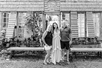 Horton & Gukian Family @ Terraces Flower Farm & Cedar Island - BW - TJP (2 of 11)