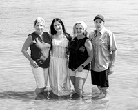 Horton & Gukian Family @ Terraces Flower Farm & Cedar Island - BW - TJP (8 of 11)