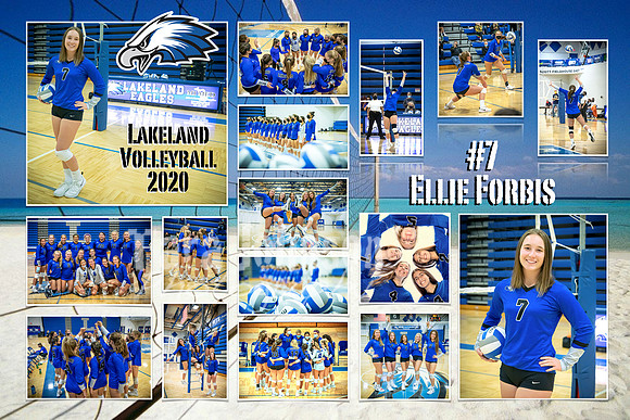 2020 LHS VB Senior Collage - #7 Ellie Forbis