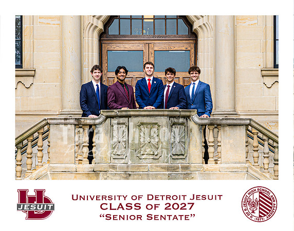 27 U of D Senior Class Senate