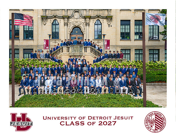 27 U of D Senior Class Photo