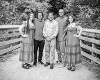 Torres Family @ Paint Creek Trail - BW - TJP (1 of 36)
