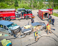 2023 LHS Mock Car Crash - Drone Images
