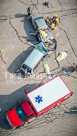 2023 LHS Mock Car Crash - Drone Images - TJP (20 of 101)