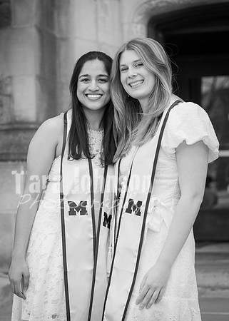 Kera & Friends Grad Photos W25 B&W (15 of 259)